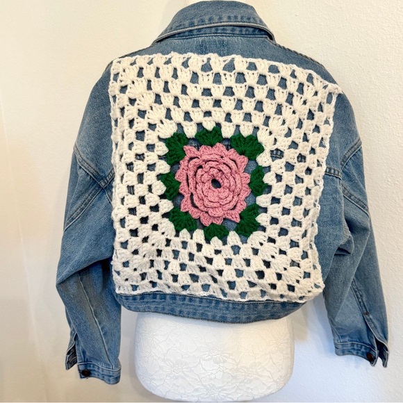 Jackets & Blazers - 1. Upcycled Denim Jacket Ptp 20